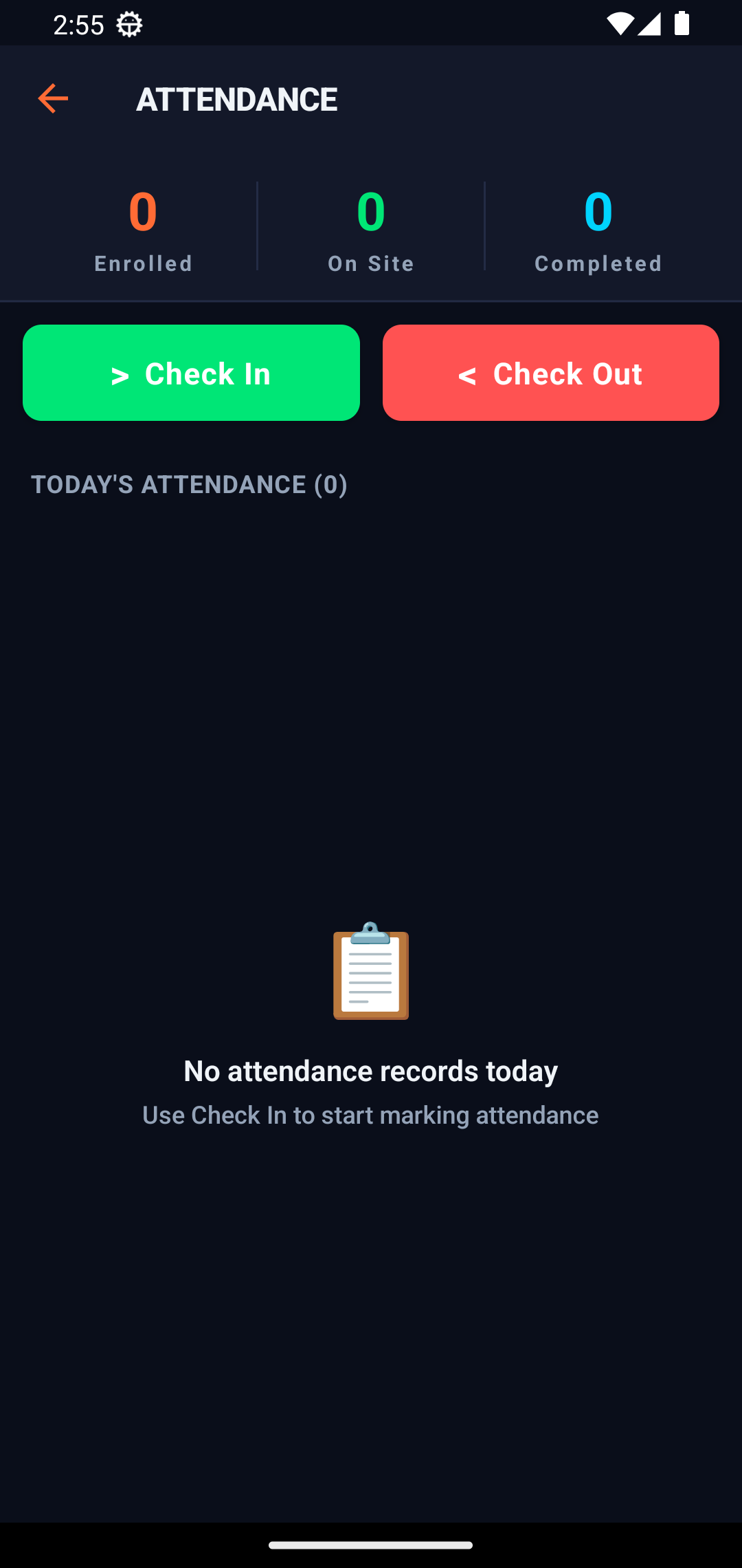 Attendance