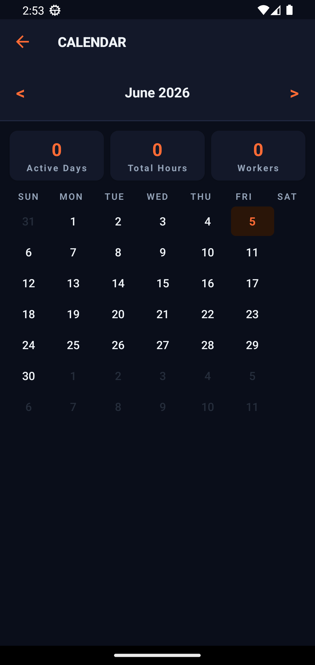 Calendar
